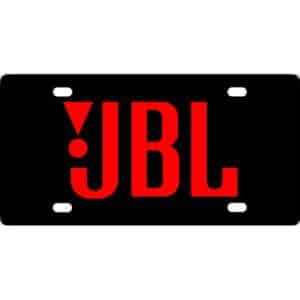 JBL Logo License Plate