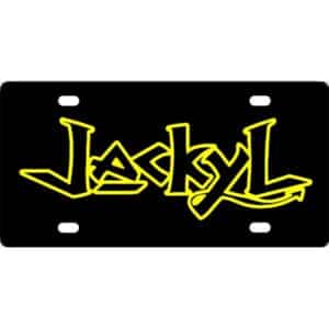 Jackyl-B License Plate