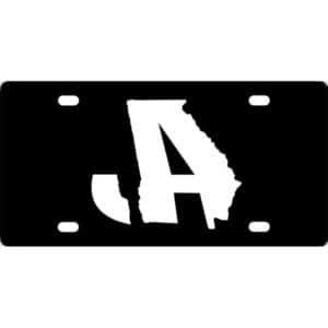 Jason Aldean Logo License Plate