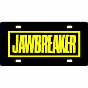 Jawbreaker Band Logo License Plate