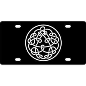 King Crimson Band Symbol License Plate