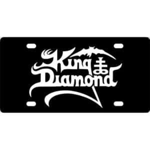 King Diamond License Plate