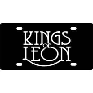 Kings Of Leon Band Logo License Plate