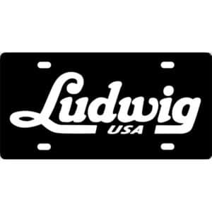 Ludwig Drums License Plate