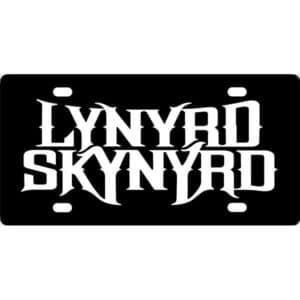 Lynyrd Skynyrd License Plate