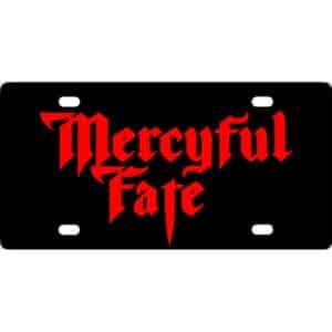 Mercyful Fate License Plate