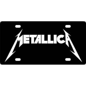 Metallica Band Logo-3 License Plate