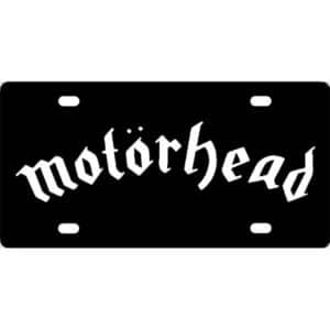 Motorhead License Plate