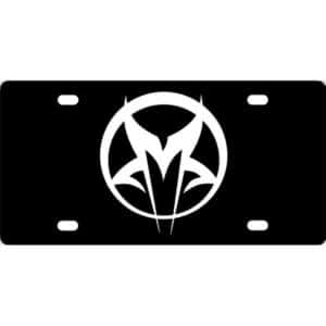 Mudvayne Band Symbol License Plate