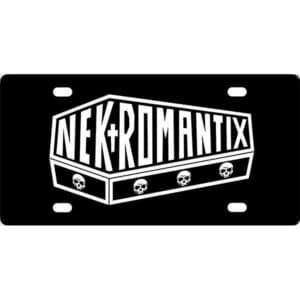 Nekromantix Logo License Plate