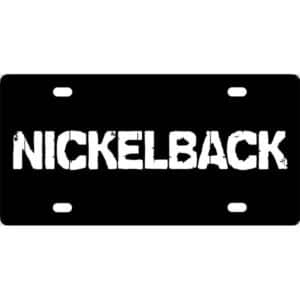 Nickelback Logo License Plate