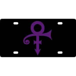 Prince Symbol License Plate