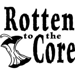 Rotten To The Core Decal Sticker