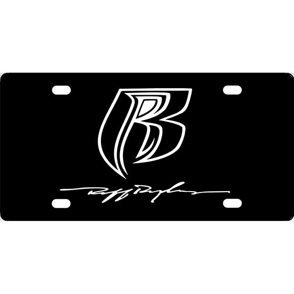 Ruff Ryders Entertainment License Plate