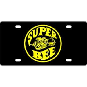 SRT Super Bee License Plate