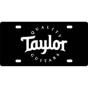 Taylor Guitars License Plate