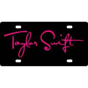 Taylor Swift License Plate