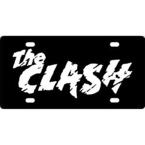 The Clash Band Logo License Plate