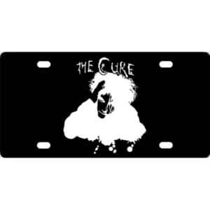 The Cure Band License Plate