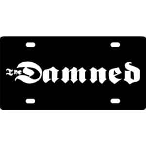 The Damned License Plate