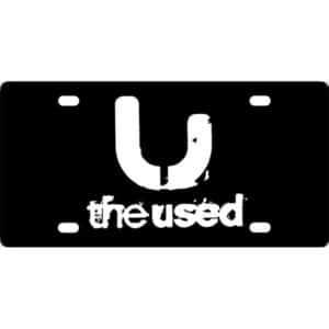 The Used Band Logo License Plate