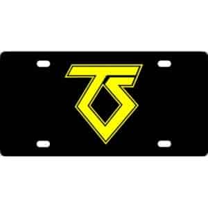 Twisted Sister Band Symbol License Plate