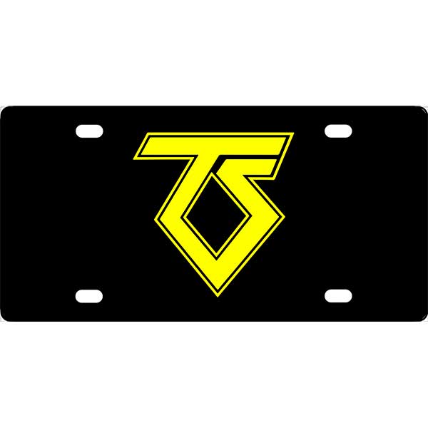 Twisted Sister Band Symbol License Plate