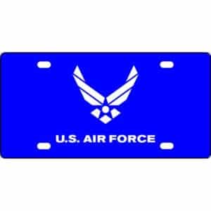 US Air Force Logo License Plate
