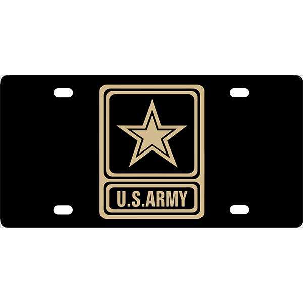 US Army Logo License Plate