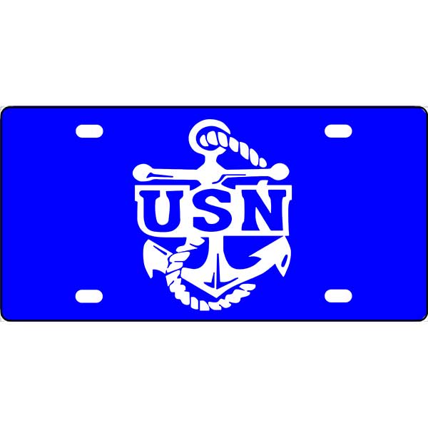 US Navy License-Plate