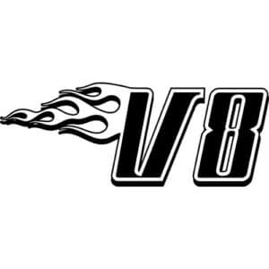 V8-A Decal Sticker