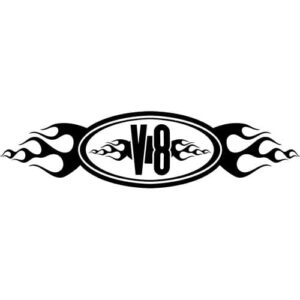 V8-B Decal Sticker