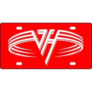 Van Halen-2 License Plate