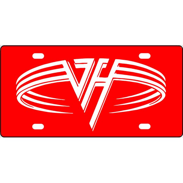 Van Halen-2 License Plate