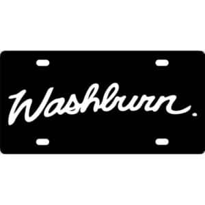 Washburn Guitars License Plate