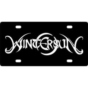 Wintersun Band Logo License Plate
