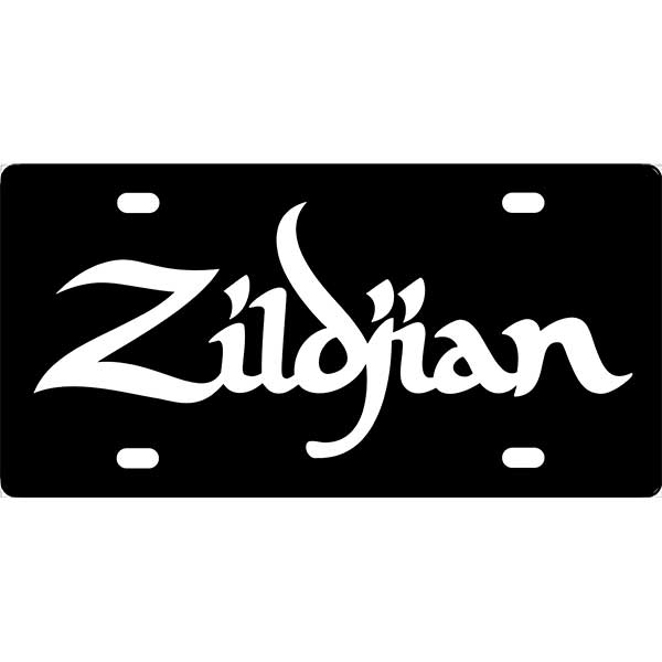 Zildjian Cymbals License Plate