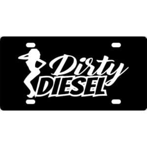 Dirty Diesel License Plate