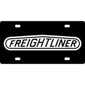 Freightliner Truck Logo License Plate