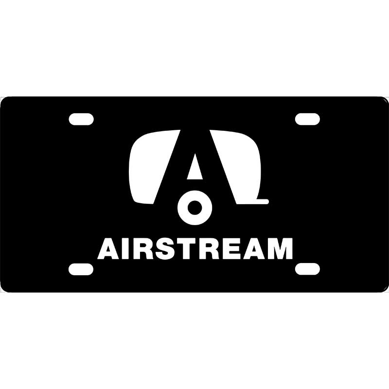 Airstream Logo License Plate