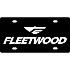 Fleetwood RV License Plate