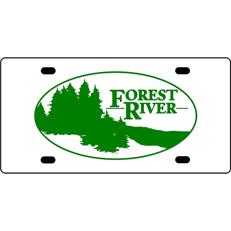 Forest River Logo License Plate