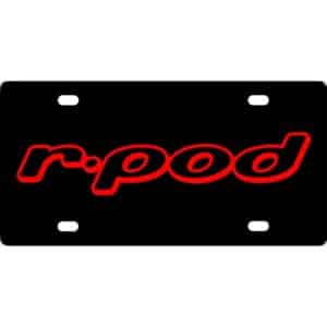 Forest River R-Pod License Plate
