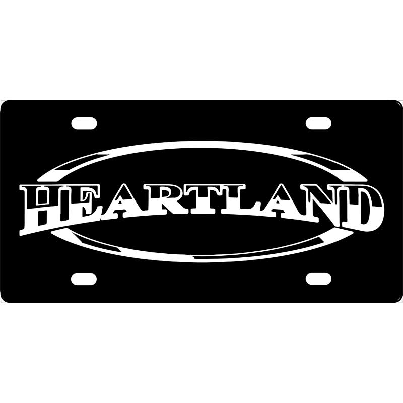 Heartland RV License Plate