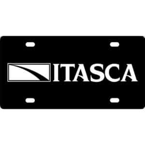 Itasca RV License Plate