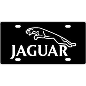 Jaguar Logo License Plate