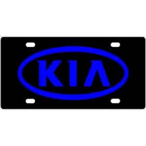 Kia Emblem License Plate