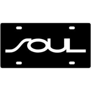 Kia Soul Logo License Plate