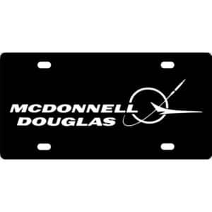 McDonnell Douglas License Plate