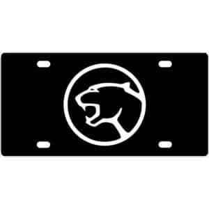 Mercury Cougar Logo License Plate
